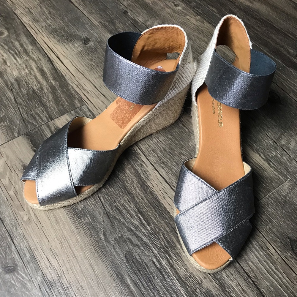 New andre assous erika espadrille wedge sandal